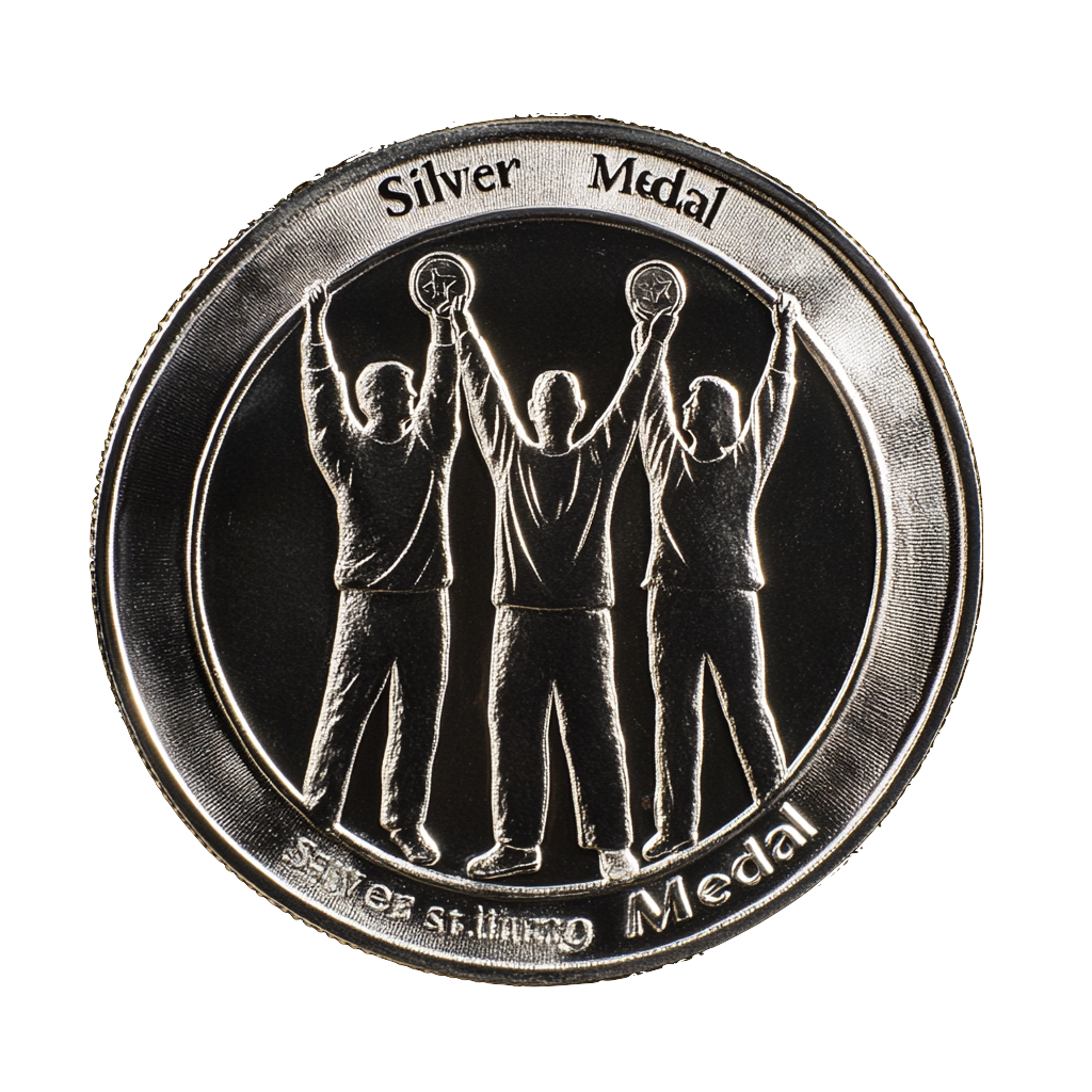 Silver Medal Emblem